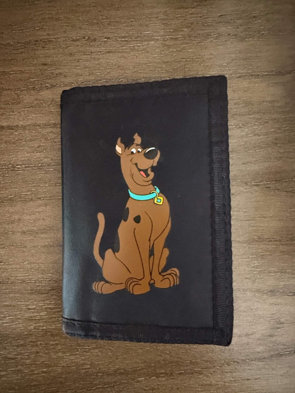 Vintage 1998 Black Scooby-Doo Cartoon Network Wallet